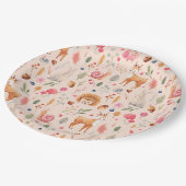 Natuur in roze papieren Bord (Gekanteld)