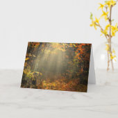 Natuur Inspirations Sun Drenched Forest Kaart (Gele Bloem)