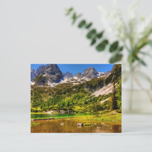 Natuur Inspirations Tyrol Alps, Oostenrijk Briefkaart (Staand voorkant)