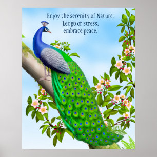Natuur Inspirerend Poster