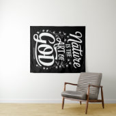 Natuur is de kunst van het Inspirerend ontwerp Wandkleed (In Situ (horizontaal))