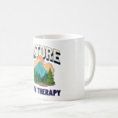 Natuur is mijn therapie koffiemok (Voorkant rechts)