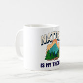 Natuur is mijn therapie koffiemok (Voorkant links)