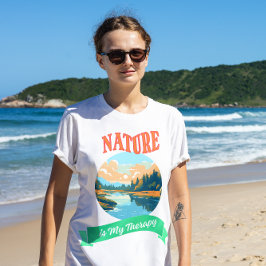 Natuur is mijn Therapie T-shirt