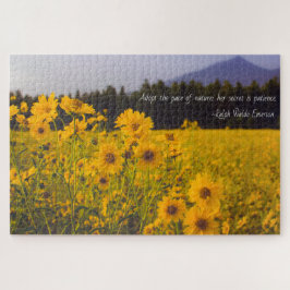 Natuur is Pozzle Patient Quote (1014 stuks) Legpuzzel