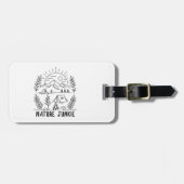 Natuur Junkie Bagagelabel (Voorkant horizontaal)