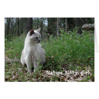 Natuur Kat Girl