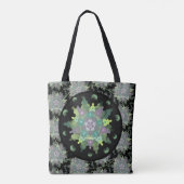 Natuur Kind Mandala Pattern Draagtas (Achterkant)