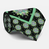 Natuur Kind Mandala Pattern Stropdas (Opgerold)