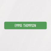 Natuur kleur naam labels voor kinderen school (Design 1)