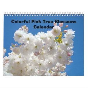 Natuur Kleurrijke Boom Bloesem Kalenders Kalender