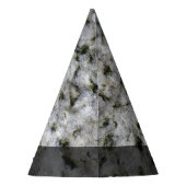 Natuur laat Rock Geology White Granite om het even Feesthoedjes (Achterkant)