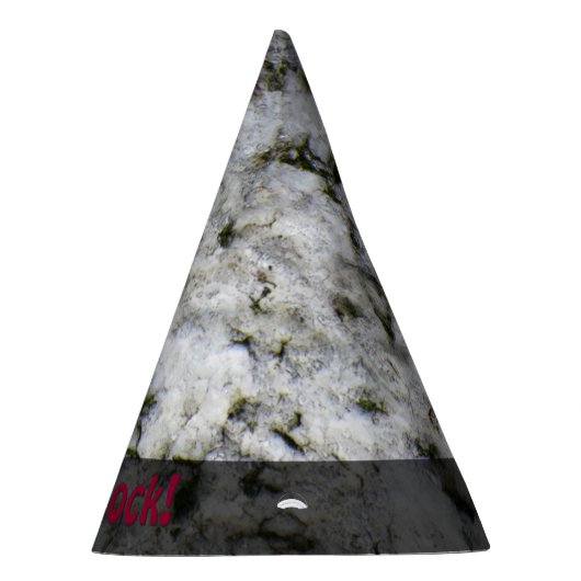 Natuur laat Rock Geology White Granite om het even Feesthoedjes (Rechts)