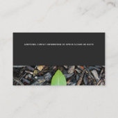 Natuur Landscape Designer Visitekaartje (Achterkant)