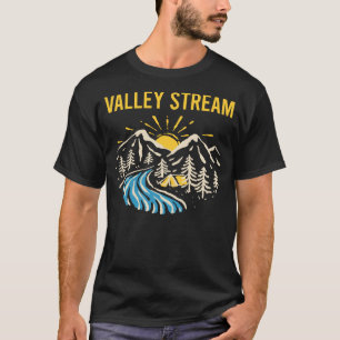Natuur Landscape Valley Stream T-shirt