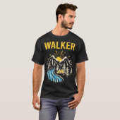 Natuur Landscape Walker T-shirt (Voorkant volledig)