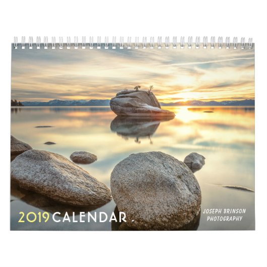 Natuur landschap 2019-kalender kalender (Hoes)