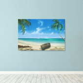 Natuur Landschap Beach schilderwerk Canvas Afdruk (Insitu (Houten vloer))