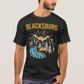 Natuur Landschap Blacksburg T-shirt (Voorkant)