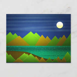 Natuur Landschap Briefkaart