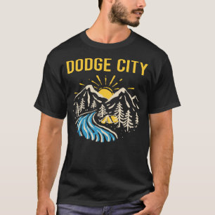 Natuur Landschap Dodge City T-shirt