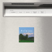 Natuur Landschap Forest Belarus Magnet Magneet (Insitu (Vaatwasser))