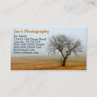 Natuur Landschap Fotografie Visitekaartjes