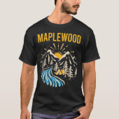 Natuur Landschap Maplewood T-shirt (Voorkant)