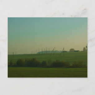 Natuur Landschap Schilderachtig Landelijk Wit-Rusl Briefkaart