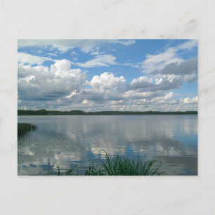 Natuur Landschap Uitzicht Meer Lucht Wit-Rusland A Briefkaart