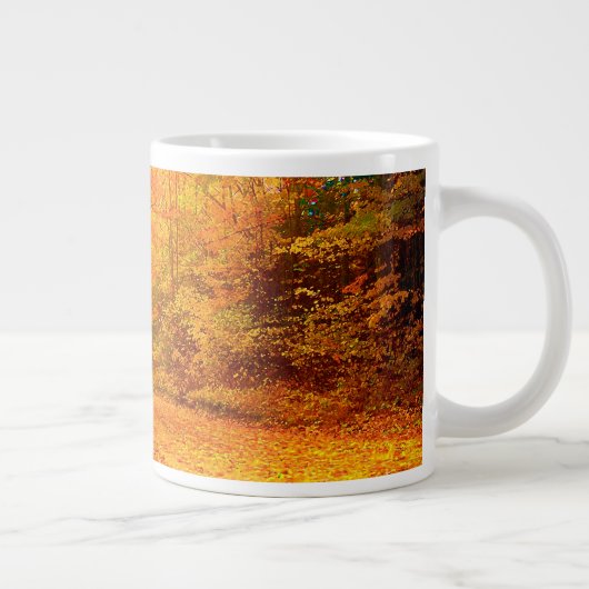 Natuur Landschap Vermont Autumn Jumbo Mok (Rechts)