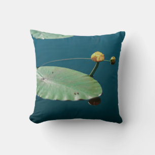 Natuur Landschap Yellow Water Lily Pond Kussen