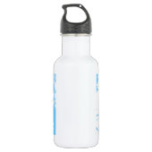 Natuur Landschappen Seizoenen Winter Snowflake Dee Waterfles (Achterkant)