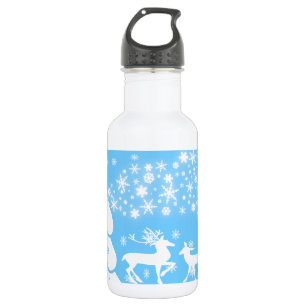 Natuur Landschappen Seizoenen Winter Snowflake Dee Waterfles