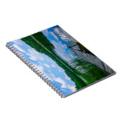 Natuur Landschapslandschap Rural Belarus Lake Fore Notitieboek (Rechterzijde)