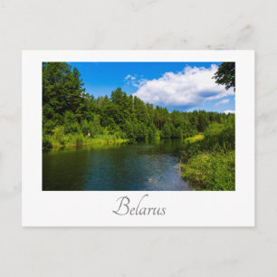 Natuur Landschapslandschapsmeer Sky Belarus Briefk Briefkaart