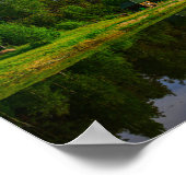 Natuur landschapslandschapsmeer Sky Belarus Poster (Hoek)