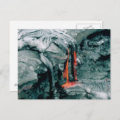 Natuur Lava Fury Briefkaart (Voorkant / Achterkant)