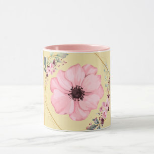 Natuur Lente, Sakura Floral Graphic Art Mok