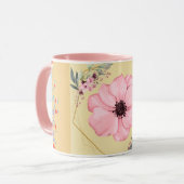 Natuur Lente, Sakura Floral Graphic Art Mok (Voorkant links)