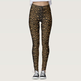 Natuur Liefhebbers Dierenprint Luipaard Print Punk Leggings