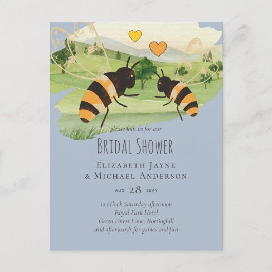 Natuur Liefhebbers Platteland Bij Huwen Briefkaart (Voorkant)