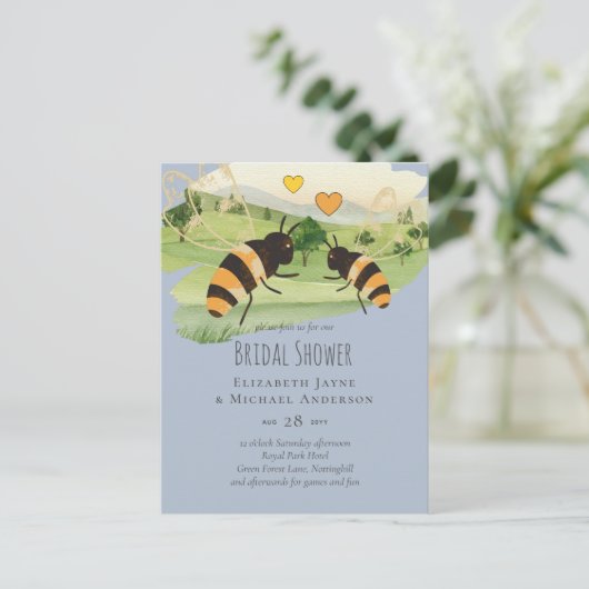 Natuur Liefhebbers Platteland Bij Huwen Briefkaart (Staand voorkant)