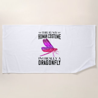 Natuur Living Art Dragonflies Natuur Insect Drag Strandlaken