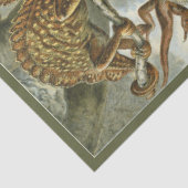 Natuur Lizard Ernst Haeckel Ontkoppeling Tissuepapier (Detail)