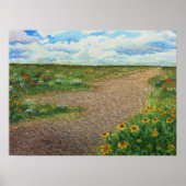 Natuur lopen poster (Voorkant)