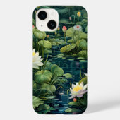 Natuur Lotus Waterlelie Vijverlandschap Case-Mate iPhone Case (Achterkant)