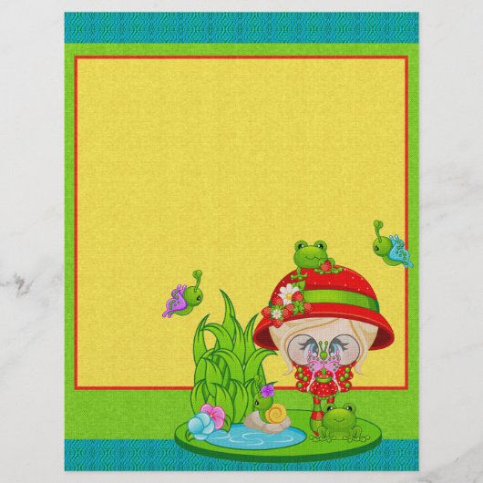 Natuur Lover Frog Faery Flyer (Voorkant)