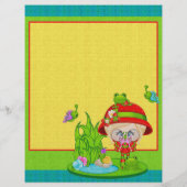Natuur Lover Frog Faery Flyer (Achterkant)
