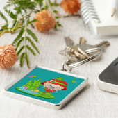 Natuur Lover Frog Faery Sleutelhanger (Zijkant)